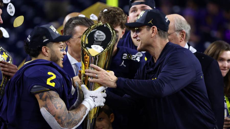 Michigan Overpowers Washington As Jim Harbaugh Delivers A National Title