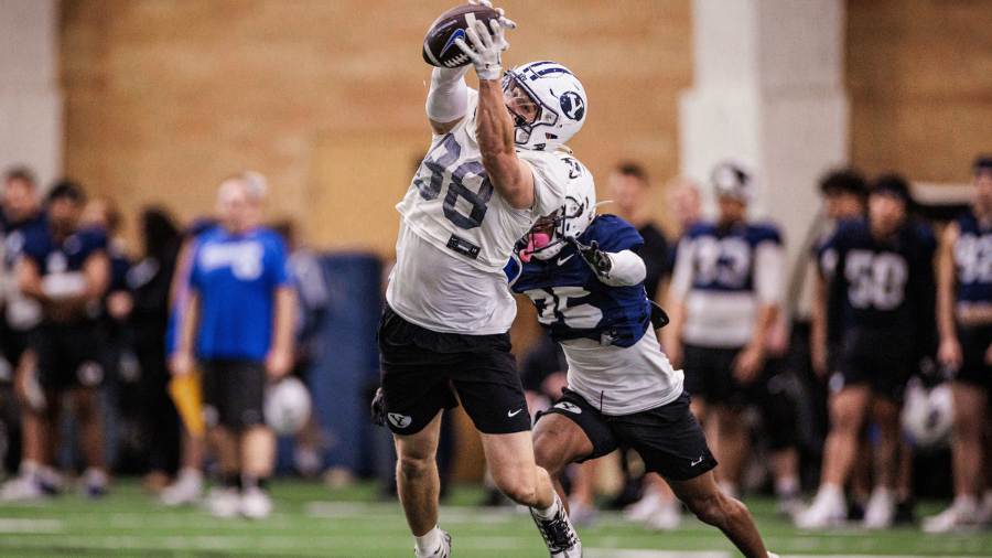 BYU Football, Devin Downing, Spring Practice...