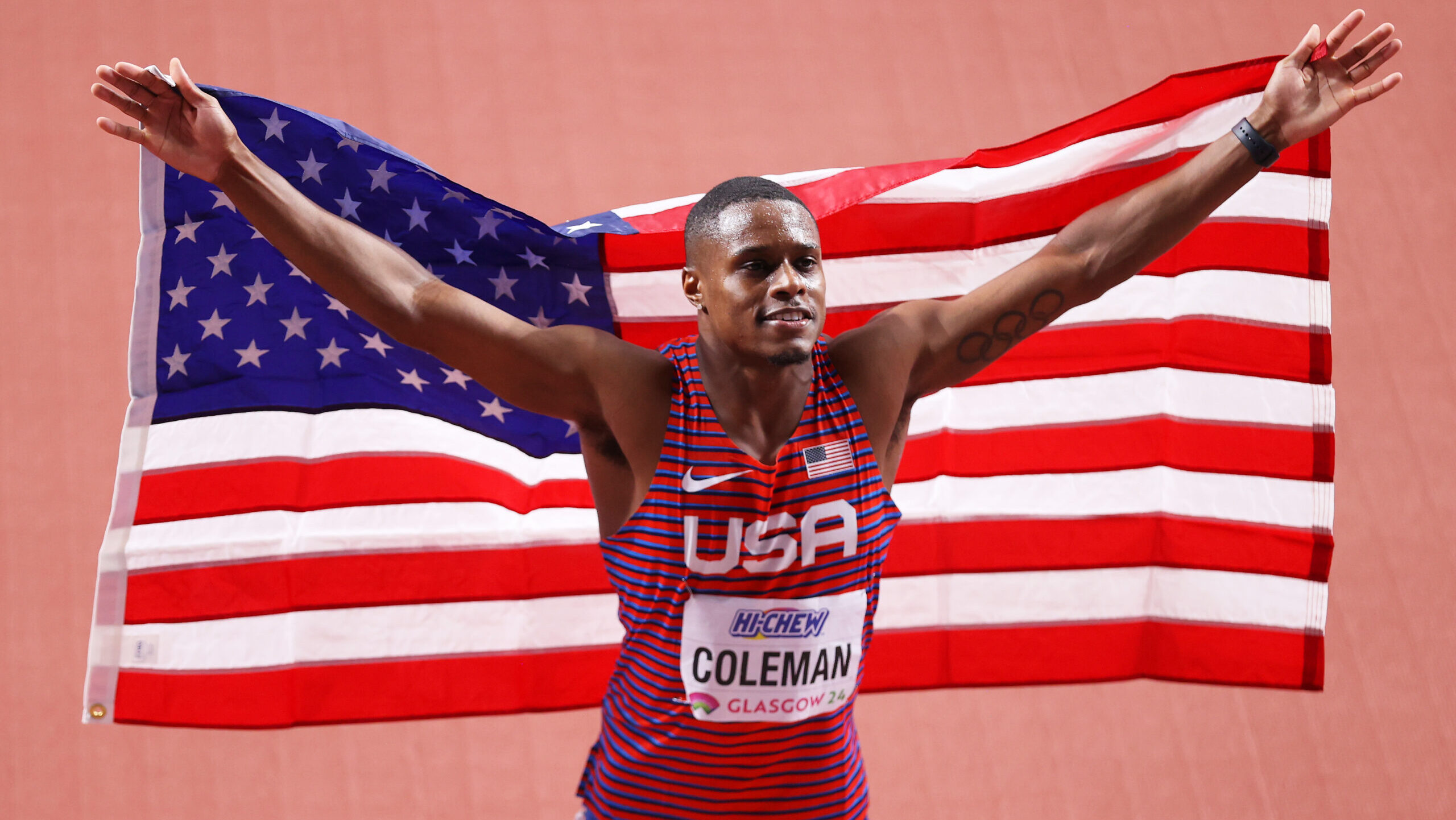 Christian Coleman 2024 Paris Olympics Track & Field...