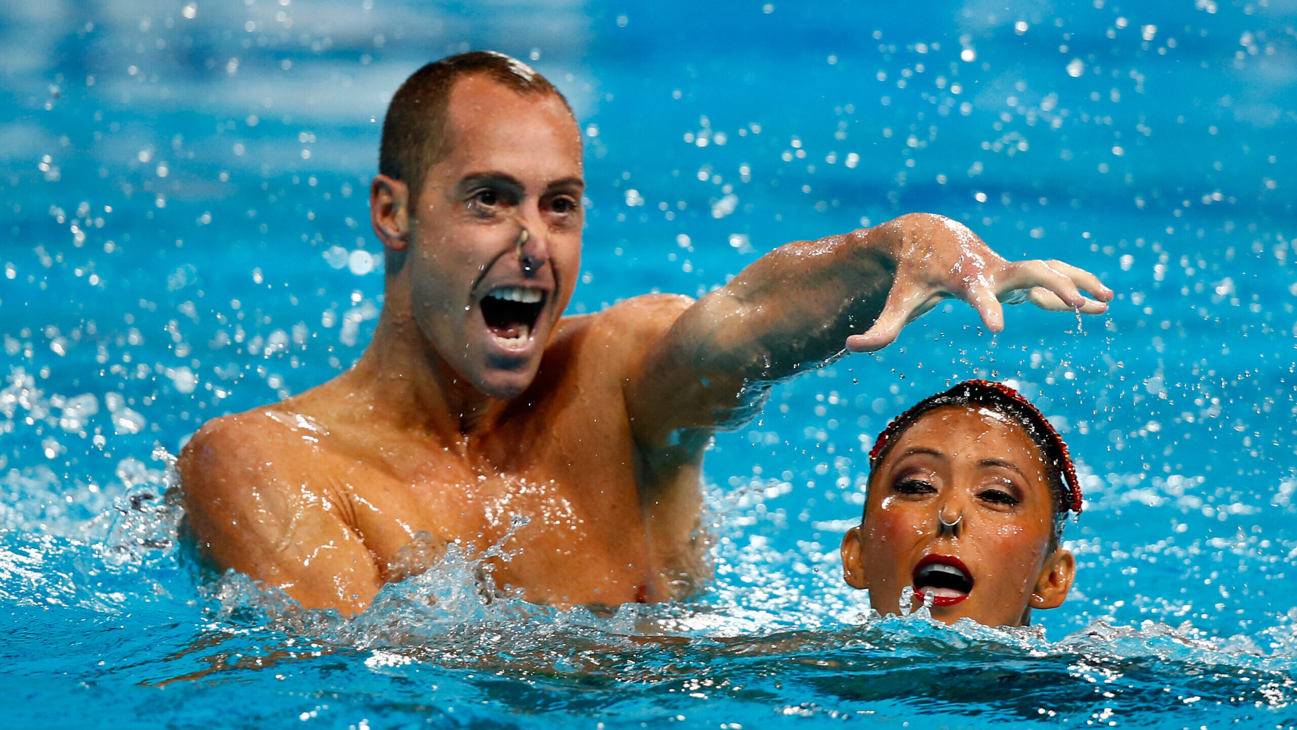 Bill May Artistic Swimming Olympics...