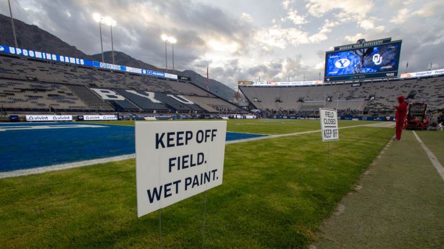 BYU Football Unveils New Field Design For 2024 Season