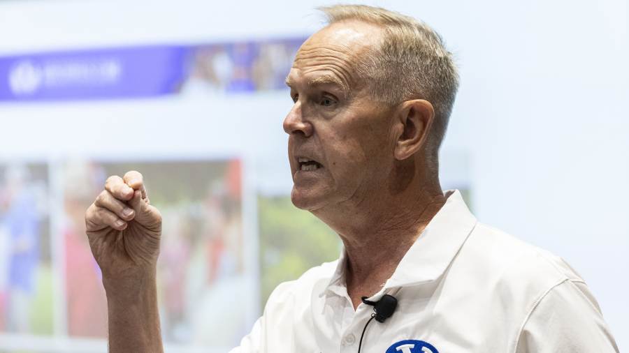 BYU athletic director Tom Holmoe looks ahead to his second year in the Big 12