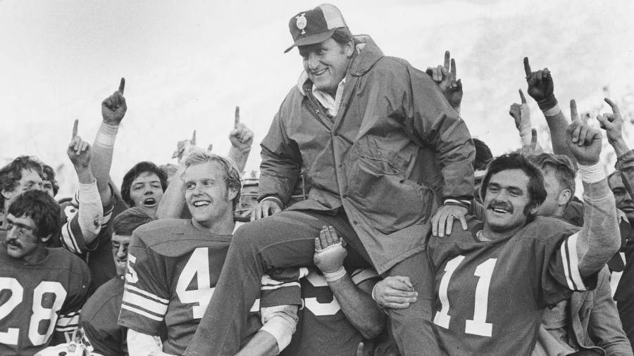 BYU Football Gov. Cox Recognizes 1974 Fiesta Bowl Team