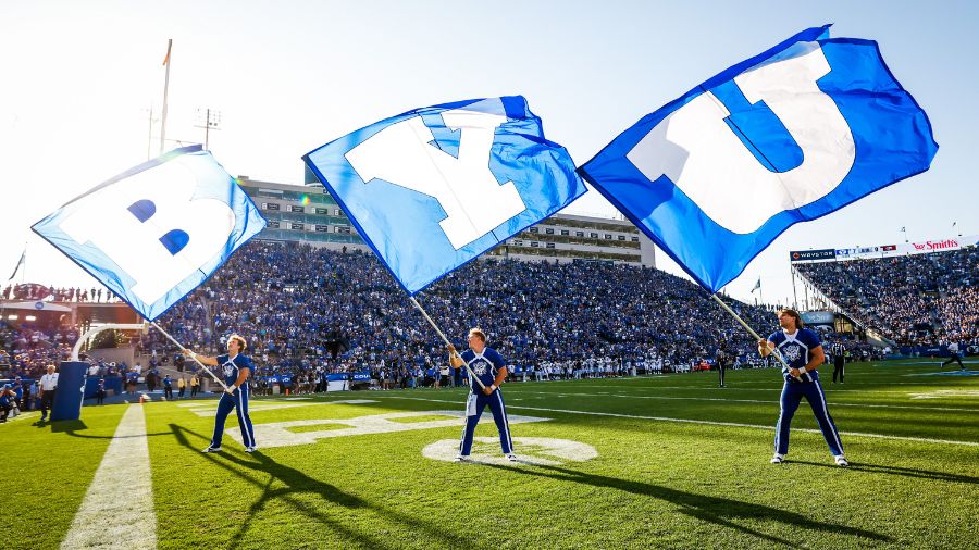 BYU Olympians Honored At LaVell Edwards Stadium