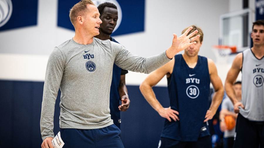 BYU Basketball Tips Off First Official Practices Of Kevin Young Era