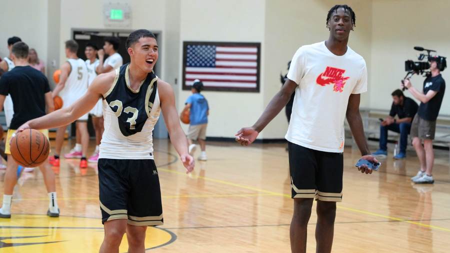 AJ Dybantsa, JJ Mandaquit Share Pics From BYU Basketball Visit